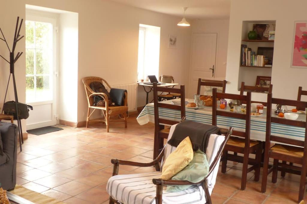 Crac'H, Grande Maison De Vacances Au Calme Crach Dış mekan fotoğraf